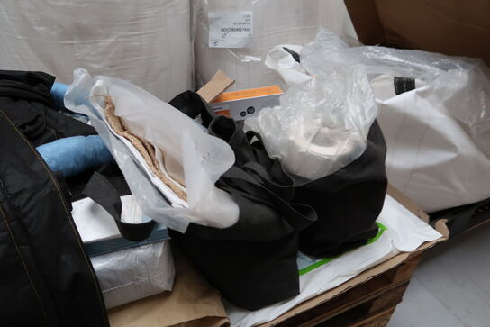 Tryksprøjte, wrapfolie, div. EURO-paller m.m.