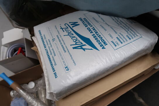 Tryksprøjte, wrapfolie, div. EURO-paller m.m.