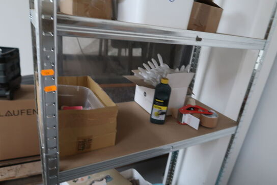 Div. Doseringskander GELYGO, spande, reol m.m.