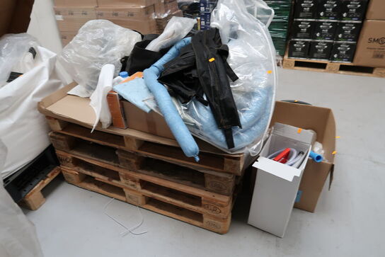 Tryksprøjte, wrapfolie, div. EURO-paller m.m.