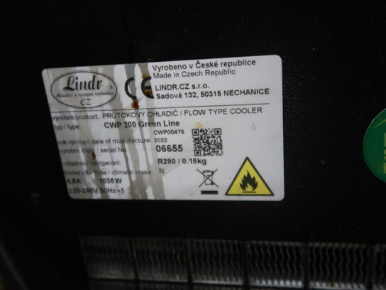 Fadølskøler LINDR CWP200 Green Line