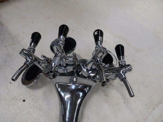 Tappetårn med 4 haner