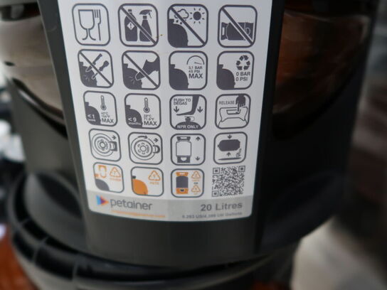 6 stk. Engangsfustager 20L