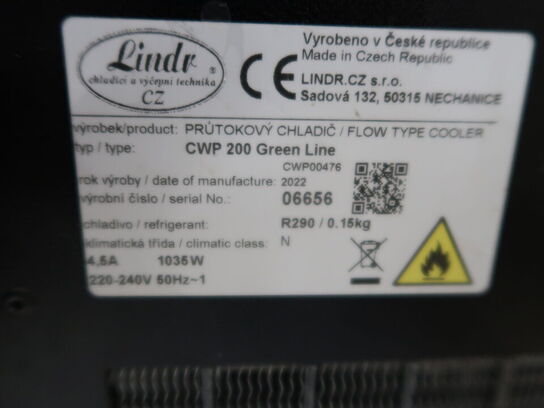 Fadølskøler LINDR CWP200 Green Line