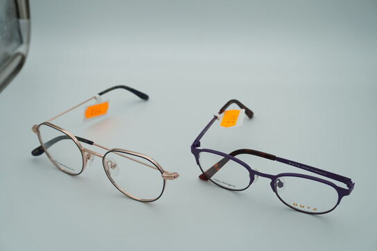 2 brillestel DUTZ og PAPRIKA P301