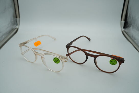 2 par læsebriller PREGO +2.0