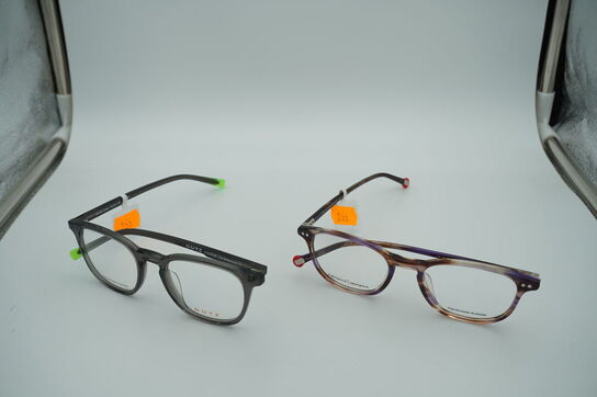 2 brillestel DUTZ og CLEMENCE MARGAUX 