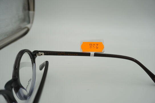 3 brillestel: 2 EINSTOFFEN og 1 HEYELANDER