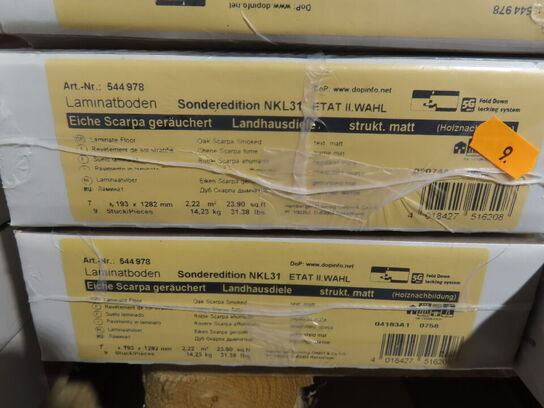 16 kvm. Laminatgulv - Oak Scarpa Smoked