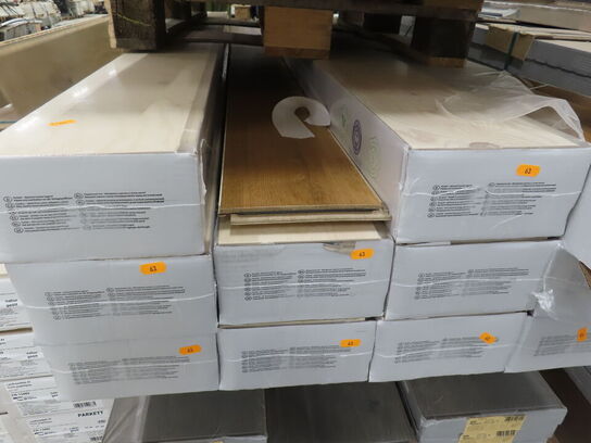 34 kvm. Parketgulv - Oak Fumed