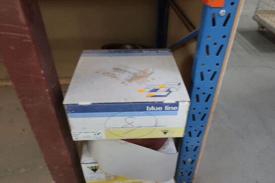 3 stk. kasser med sandpapir BLUE LINE, SIA