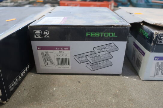 Div. Domino brikker FESTOOL m.m.