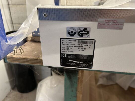 Pakkebord med sealer HAWO HPL 1000 AS m.m.