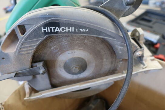 Rundsav HITACHI C 7MFA, akku stiksav HITACHI