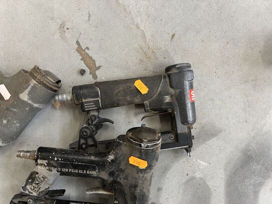 3 stk. stiftepistoler