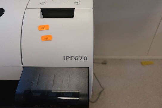 Storformatsprinter CANON IPF670