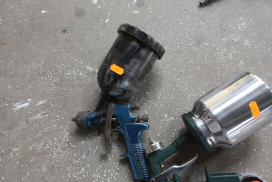 2 stk. malerpistoler METABO m.fl.
