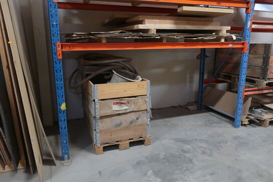 3 fag pallereoler uden indhold (læs beskrivelse)