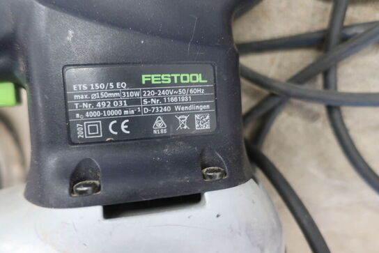 Excentersliber FESTOOL ETS 150/5 EQ