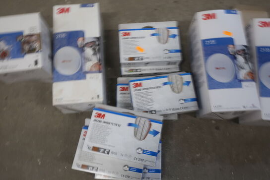 Div. Fristluftmasker 3M, filtre 3M m.m.