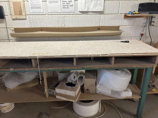 Pakkebord med sealer HAWO HPL 1000 AS m.m.