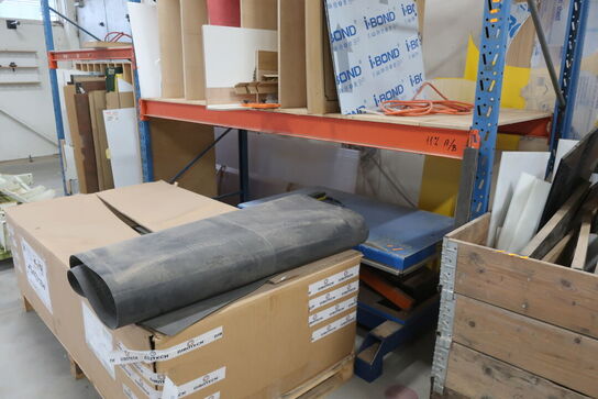 2 fag pallereoler uden indhold (læs beskrivelse)