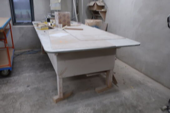 Arbejdsbord med indhold