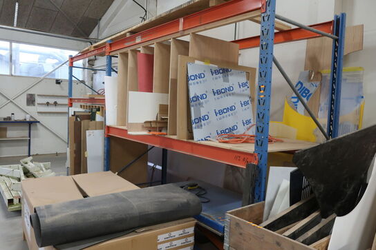 2 fag pallereoler uden indhold (læs beskrivelse)