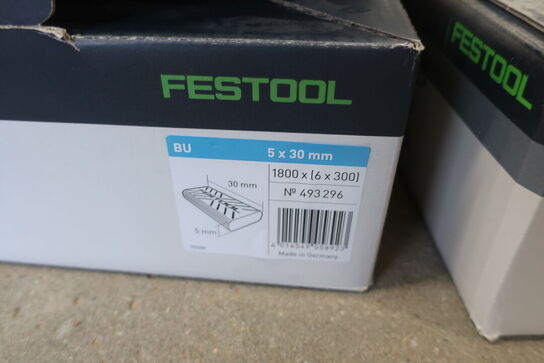 2 stk. kasser med domino brikker FESTOOL