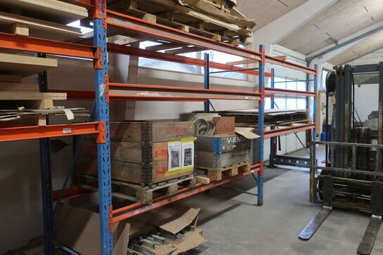 3 fag pallereoler uden indhold (læs beskrivelse)
