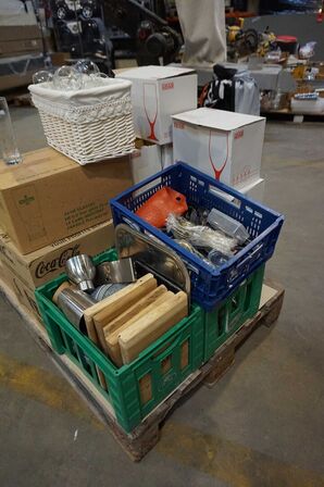Rest parti glas og service (MOMSFRI) 
