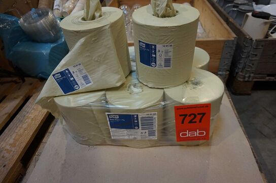 8 ruller Tork basic 1 ply papirruller (MOMSFRI) 