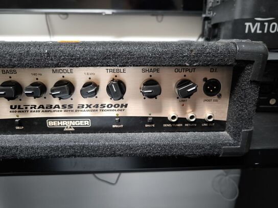 Forstærker BEHRINGER Ultrabass BX4500H