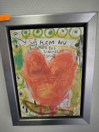 2 stk. litografier POUL PAVA