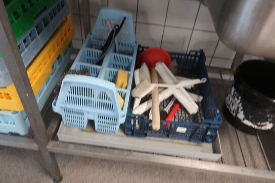 Indhold på vaskebord