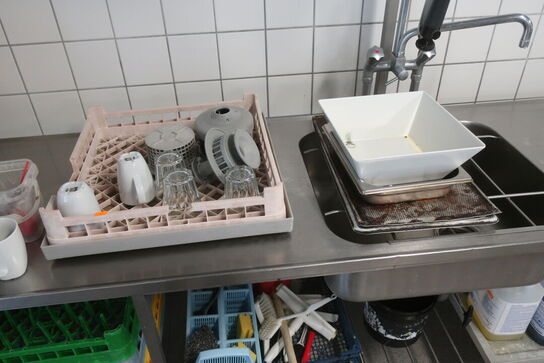 Indhold på vaskebord