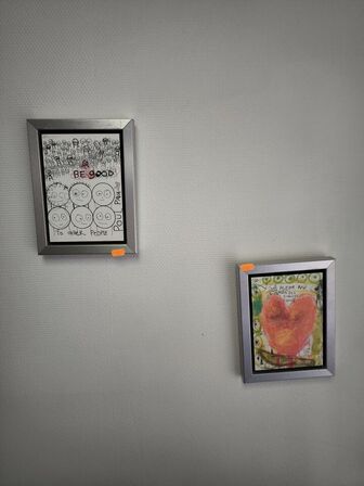 2 stk. litografier POUL PAVA