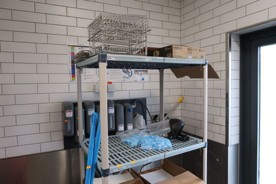 Fødevarereol METRO MAX med indhold