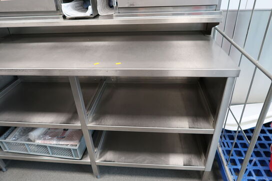 Rustfri stålbord med indhold og varmeskuffe HATCO Drawer Wamer