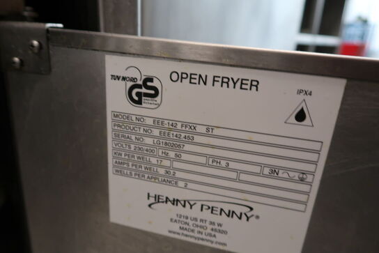 Dobbelt friture HENNY PENNY EEE-142 FFXX ST