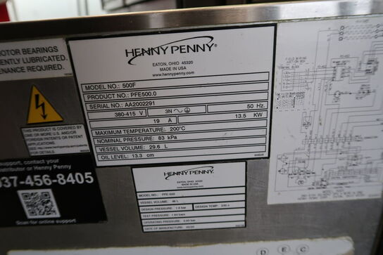 Friture HENNY PENNY 500F
