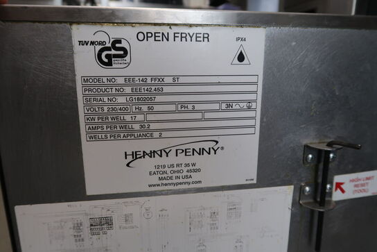 Dobbelt friture HENNY PENNY EEE-142 FFXX ST