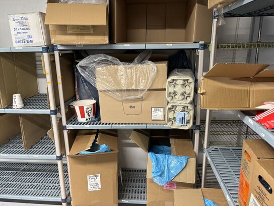 Fødevarereol METRO MAX med indhold