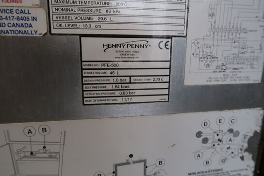 Friture HENNY PENNY 500F