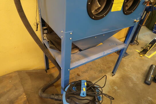 Sandblæsekabine med støvsuger WASCO HN4470