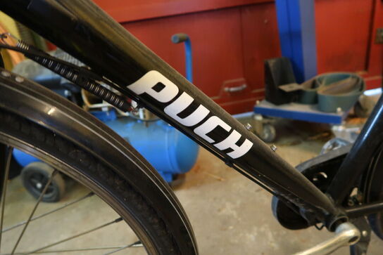 El-cykel PUCH med batteri og lader