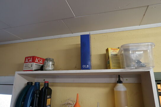 Div. Ladere, batterier, søm, skruer m.m.