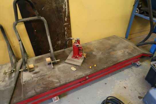 Autolift med donkraft og stativer