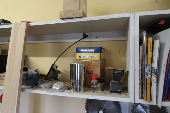 Div. Skæreklinger, overfræser, værktøj m.m.