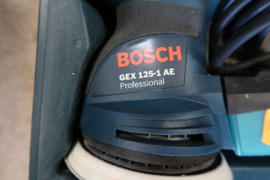 3 stk. håndværktøj BOSCH GEX 125-1 AE, GOP 250 CE m.fl.